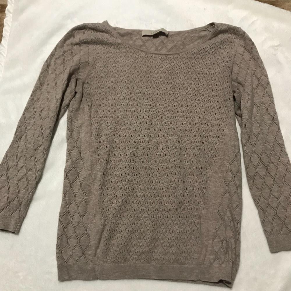 Ann Taylor loft sweater shirt